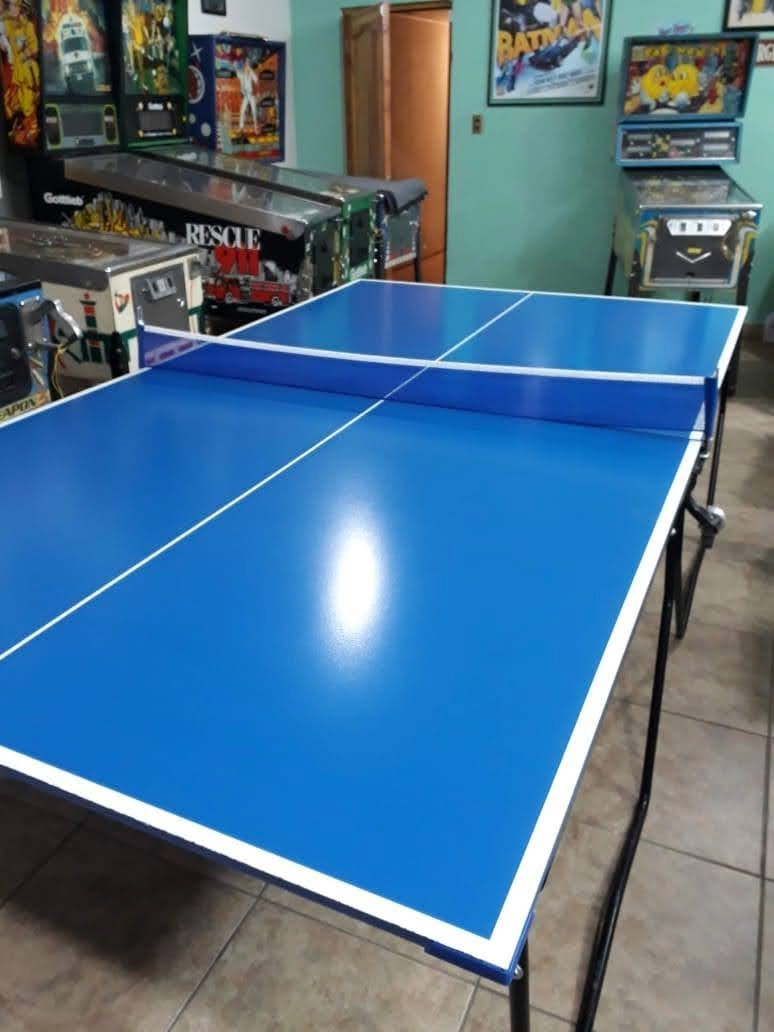 Mesa de Ping Pong - Detalle de la red y superficie